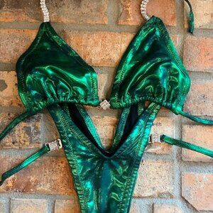 Figure Physique Bodybuilding Competition NPC Contest Posing Suit